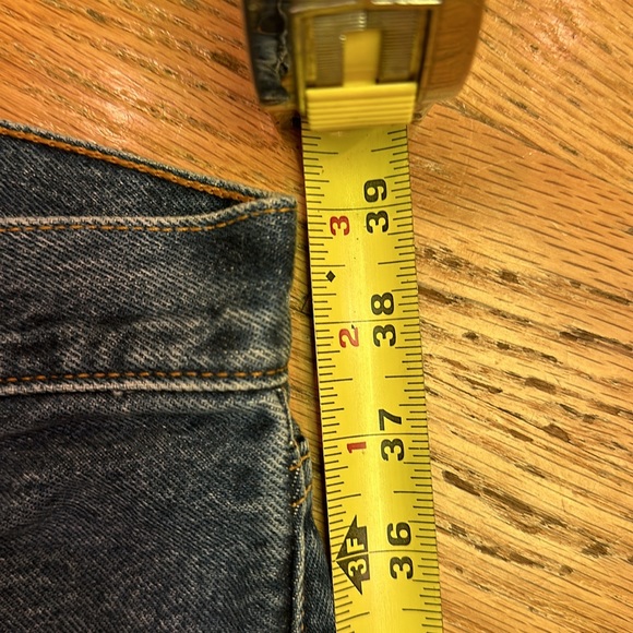 Vintage 501 Levi's button fly Straight Leg Jeans MADE IN USA - Picture 13 of 17